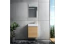 Faizee Home Badmöbel-Set mit Unterschrank, Waschbecken & Spiegel Bild 1