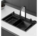 Faizee Home Edelstahlspüle Premium Küchenspüle Nano-Beschichtung Bild 2