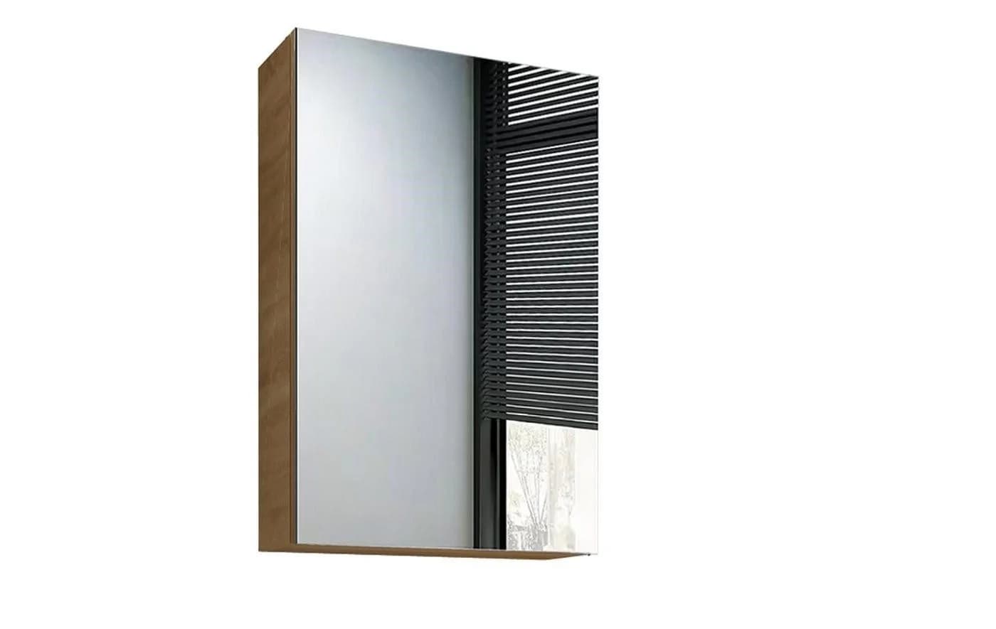 Faizee Home Badmöbel-Set mit Waschbecken und Spiegelschrank Beige Eiche - Bild 3