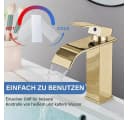 Faizee Möbel Badarmatur Einhandmischer verchromt Bild 3