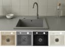 Faizee Home Granitspüle Compact Grau Bild 2