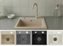 Faizee Home Granitspüle Compact Beige Einbauküche Bild 2