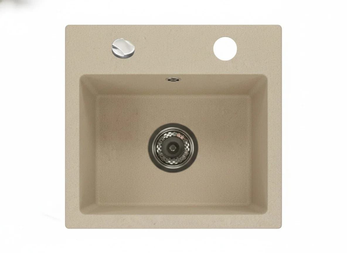 Faizee Home Granitspüle Compact Beige Einbauküche - Bild 4