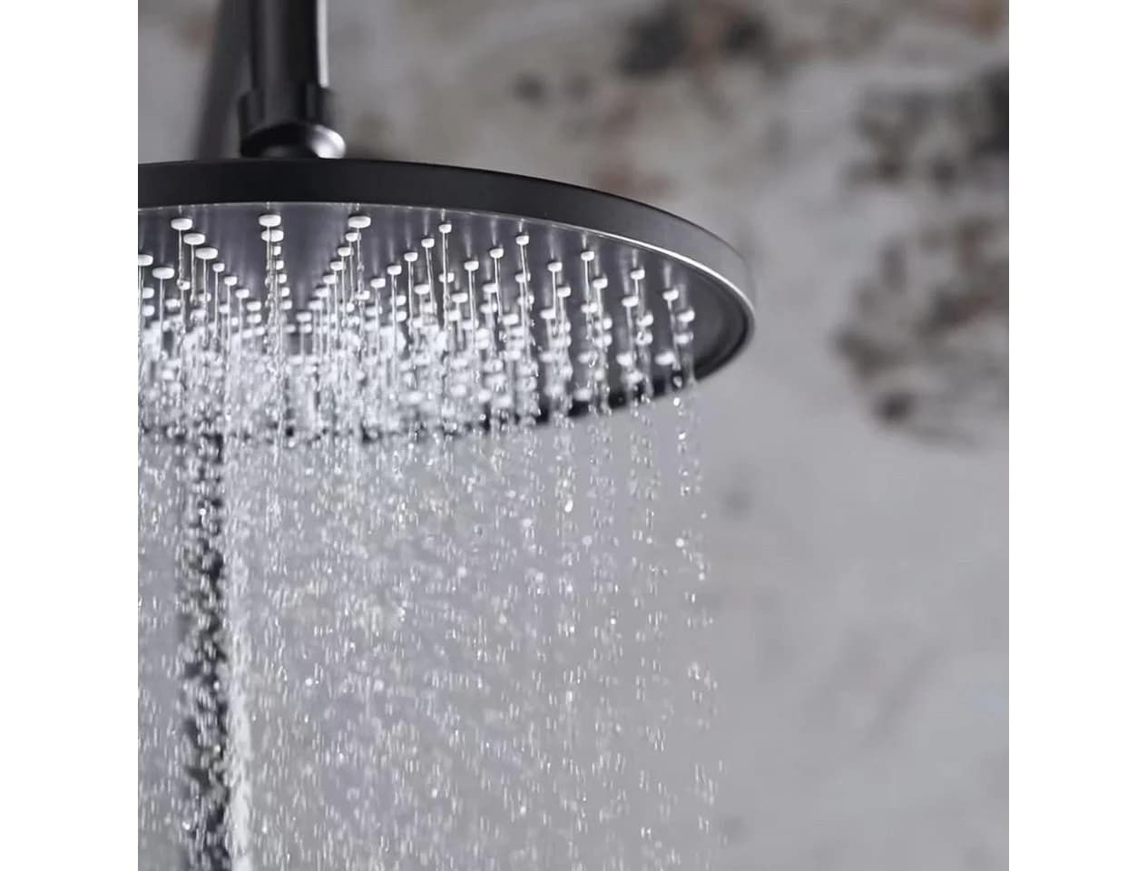 Faizee Home Duschsystem Zerena Regendusche mit Handbrause Schwarz - Bild 4