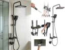 Faizee Home Regendusche Hydroniq Duschset Bild 2