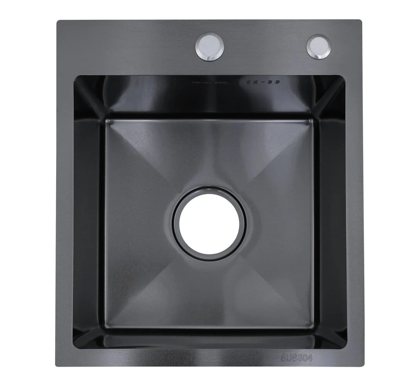 Faizee Home Edelstahlspüle Schwarz SUS304 mit Zubehör - Bild 2