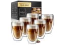 ElbFuchs Latte-Macchiato-Glas Barcelona Curved 350ml 6-tlg. Borosilikatglas Bild 2