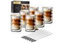 ElbFuchs Latte Macchiato Glas 400ml 6-tlg. Doppelwandig Bild 2