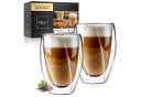 ElbFuchs Latte-Macchiato-Glas Barcelona Curved 350ml Doppelwandig Bild 2