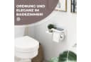 ElbFuchs Toilettenpapierhalter mit Ablage Bambus Metall Bild 1