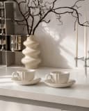 EKA Kaffeeservice Lotus White 12-teilig für 6 Personen Bild 3