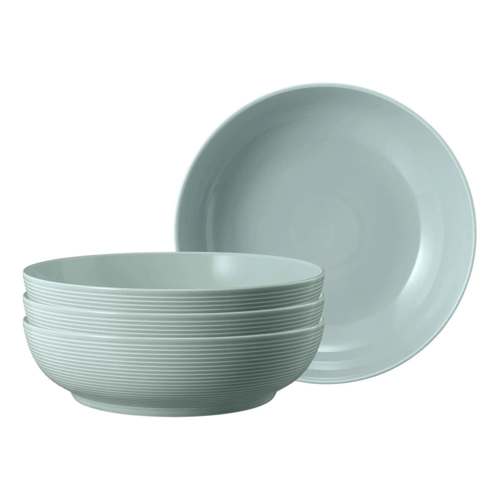 Seltmann Weiden Foodbowls Beat Color Glaze 4er Set Arktisblau