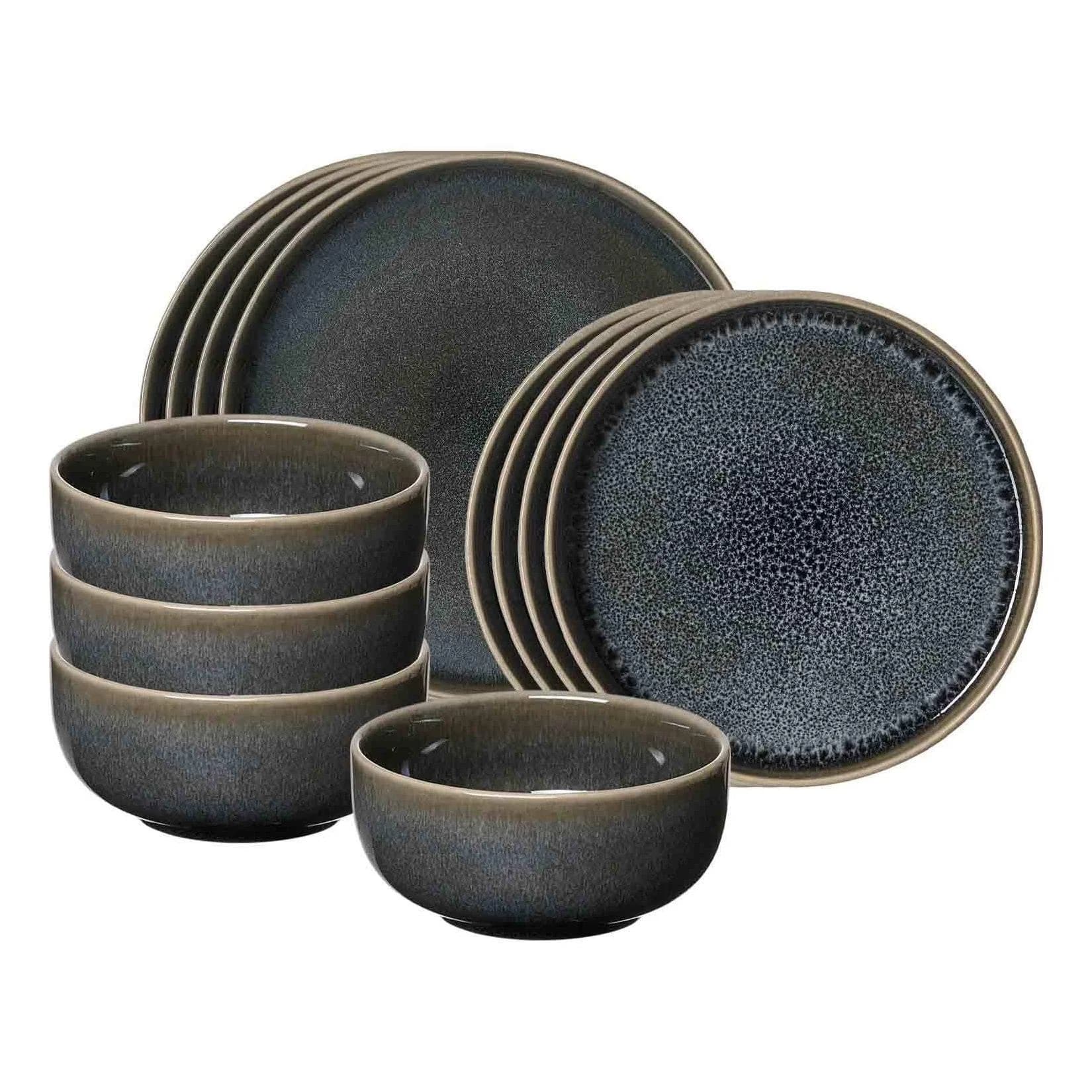 Ritzenhoff & Breker Basic-Set Eda 12er Set Schiefer
