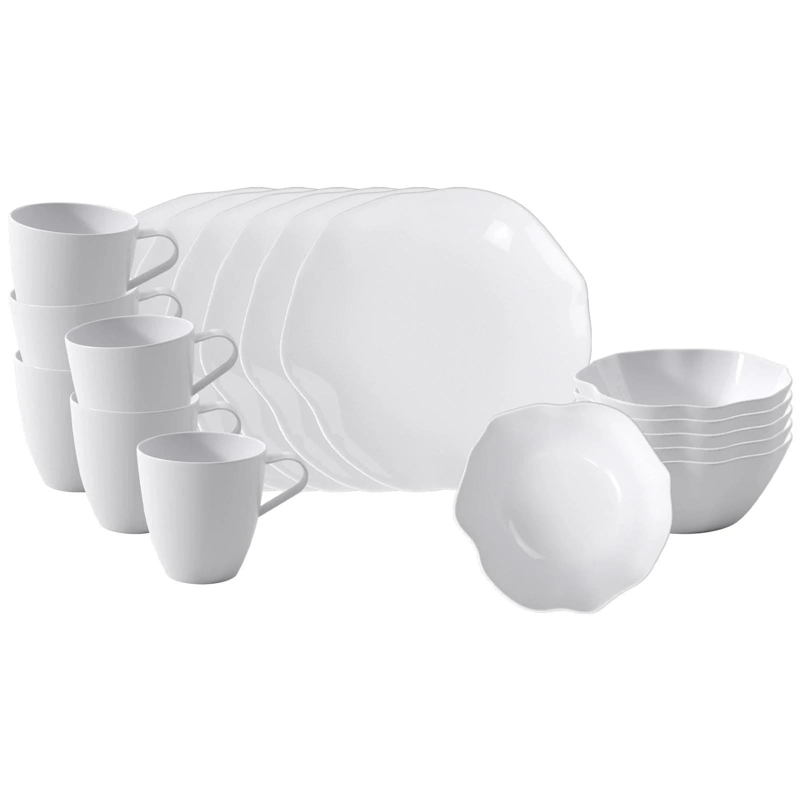 Villeroy & Boch Frühstücksservice Pura 18-teilig Weiß
