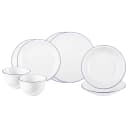Seltmann Weiden Einsteiger-Set Compact Blaurand 8-teilig weiß-blau Bild 1