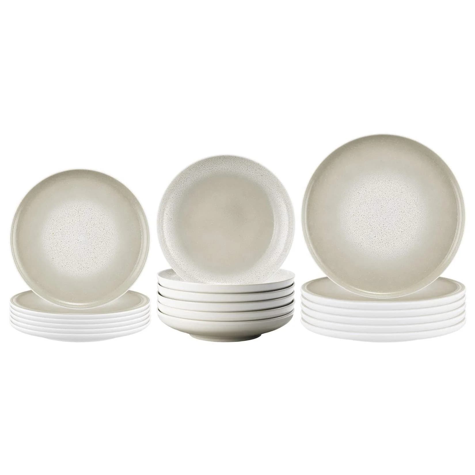 Seltmann Weiden Sento Home Teller-Set 18-teilig Weiß
