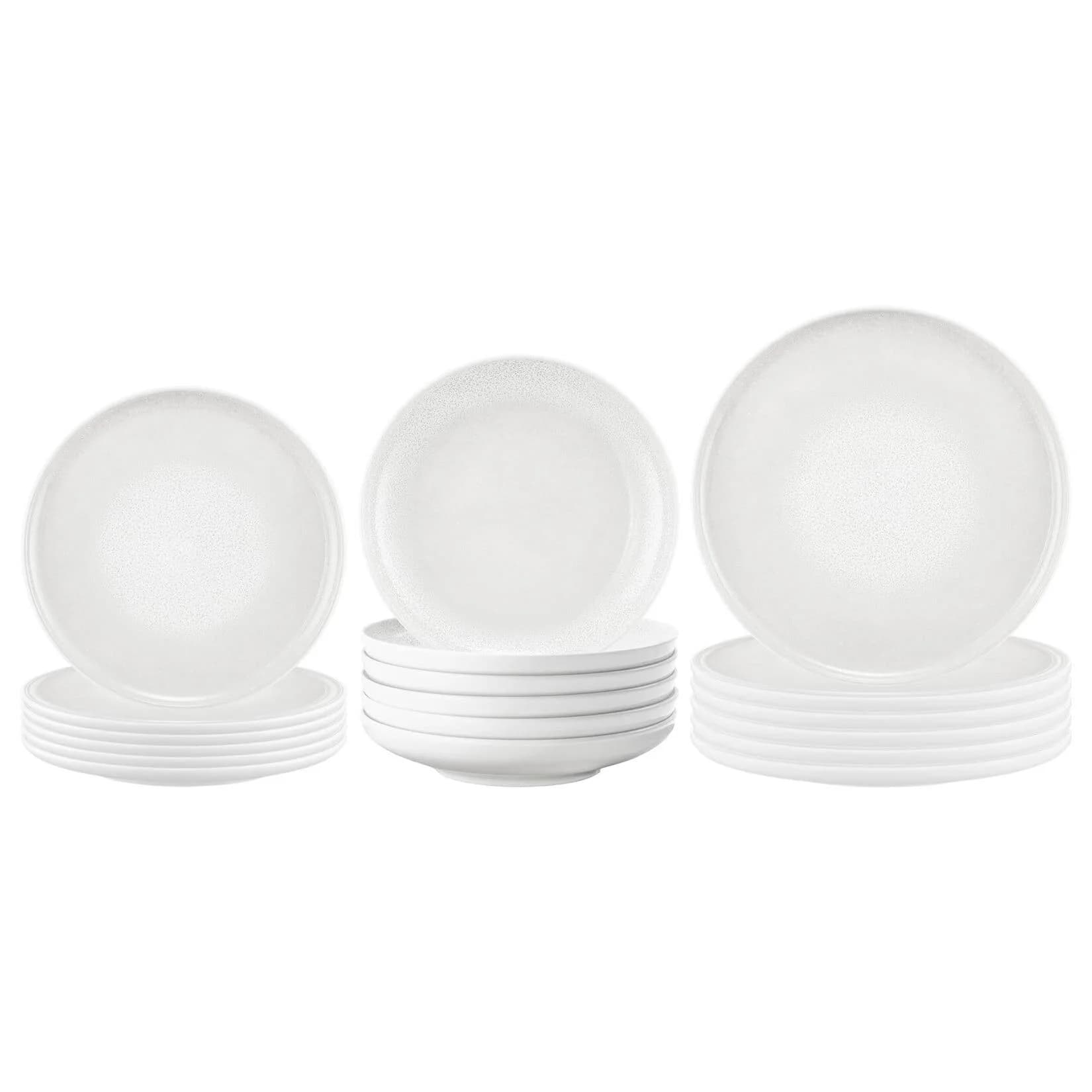 Seltmann Weiden Teller-Set Sento Home 18er Set Weiß - Bild 2