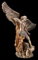 Figuren Shop GmbH Erzengel Michael Statue Dekofigur 37 cm Bronze Bild 1