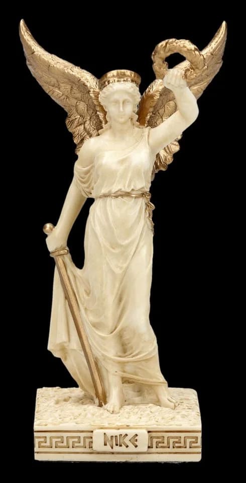 Figuren Shop GmbH Nike Figur Griechische Mythologie Statue 10 cm Veronese - Bild 2