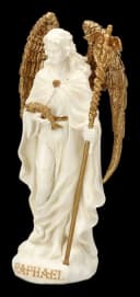 Figuren Shop GmbH Erzengel Raphael Figur Veronese Miniatur Engel Statue 10 cm Bild 3