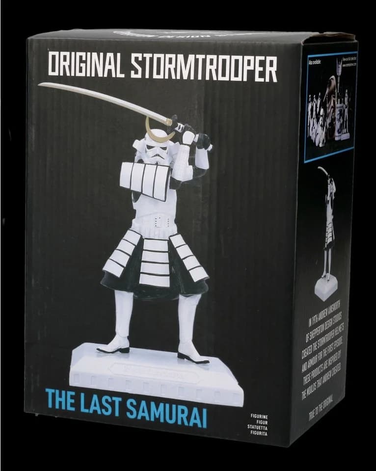 Stormtrooper Samurai Dekofigur 23 cm Kunststein Statue