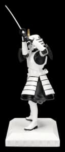 Stormtrooper Samurai Dekofigur 23 cm Kunststein Statue Bild 5