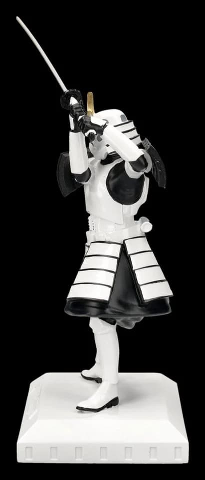 Stormtrooper Samurai Dekofigur 23 cm Kunststein Statue - Bild 5