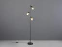 Reality Leuchten LED Stehlampe 3 schwenkbare Spots Schwarz/Amber Bild 3