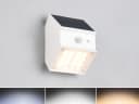 Reality Leuchten LED Außen-Wandleuchte Solar 2er Set Weiß Bild 5