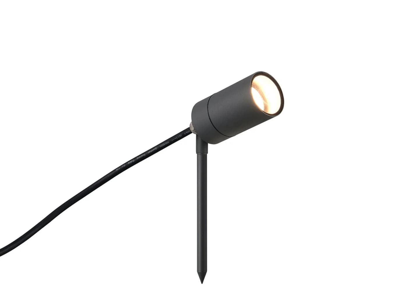 Reality Leuchten LED Gartenstrahler Anthrazit mit Erdspieß - Bild 2