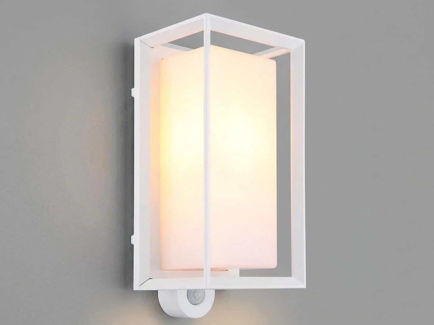 GLOBO LIGHTING LED Außen-Wandleuchte Weiß mit Bewegungssensor - Bild 3