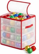 TK Gruppe Christbaumschmuck XXL Aufbewahrungstasche Box Weihnachtskugeln Bild 2