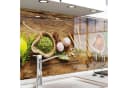 danario Küchenrückwand Folie selbstklebend Glasoptik Spritzschutz ablösbar Bild 2