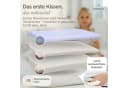 Lunova DreamLayer Kinderkissen Memory Foam höhenverstellbar blau/weiß Bild 1
