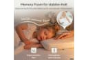 Lunova DreamLayer Kinderkissen Memory Foam höhenverstellbar blau/weiß Bild 4