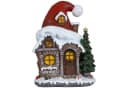 Christmas Paradise Lebkuchenhaus 19cm Braunes Weihnachtshaus Bild 2
