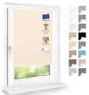DomDeco Thermo-Plissee Orange ohne Bohren Up-and-Down Bild 2