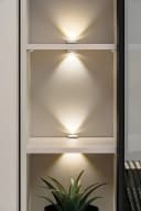 Furn.Design Wohnwand Askim hängend Eiche Kaschmir Push-To-Open LED Bild 3