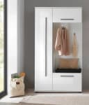 Furn.Design Kompaktgarderobe Design-D Weiß Hochglanz Soft-Close Bild 3