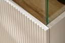 Inn.Furn Wohnwand Cathlyn 4-teilig Eiche Kaschmir Push-To-Open LED Bild 5
