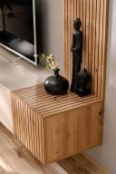 Furn.Design Wohnwand Madina Sand Eiche Artisan Push-To-Open Soft-Close Bild 3