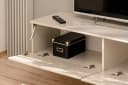 Furn.Design Wohnwand Madina Sand Eiche Artisan Push-To-Open Soft-Close Bild 4