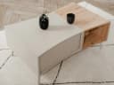 Furn.Design Couchtisch Sena Beige Artisan Eiche Push-to-Open Bild 3