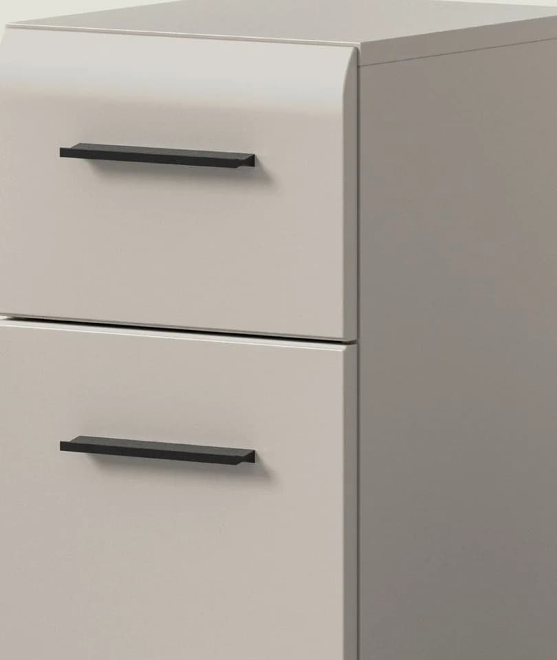 Inn.Furn Kommode Cover Bad Badschrank Kaschmir Sand 2-türig - Bild 4