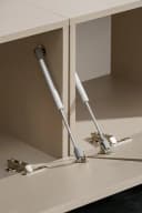 Inn.Furn Wohnwand Cosy Grau Marmor mit Ethanol-Kamin Bild 4