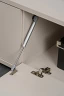 Inn.Furn Lowboard Charm Set Kaschmir Marmor Weiß Push-to-Open Bild 3
