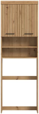 Inn.Furn Waschmaschinenumbauschrank Shawn Beige Leistenoptik Bild 4
