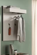 Inn.Furn Garderobenpaneel Nevia Wandgarderobe Kaschmir Schwarz Bild 1