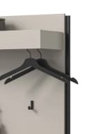 Inn.Furn Garderobenpaneel Nevia Wandgarderobe Kaschmir Schwarz Bild 5