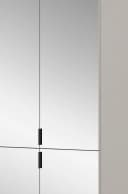 Inn.Furn Garderobenschrank Line-Up 8 Spiegeltüren Beige Bild 5